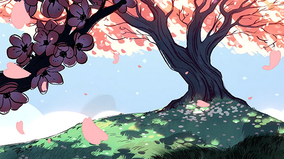 Steven Universe Tree Background